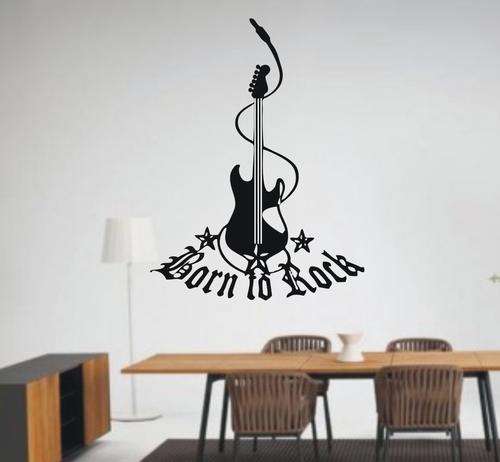 WALL DECAL - BORN TO ROCK