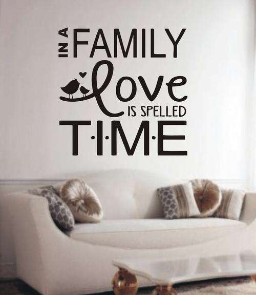 VINYL DECAL - TIME