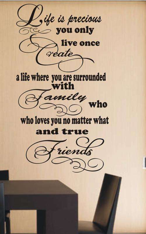 WALL DECAL - TRUE FRIENDS