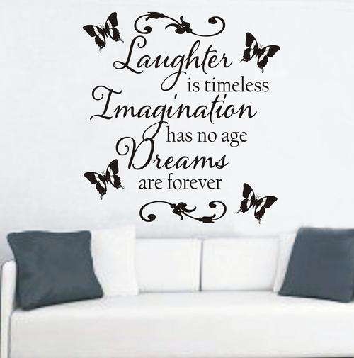 WALL DECAL - LAUGHTER