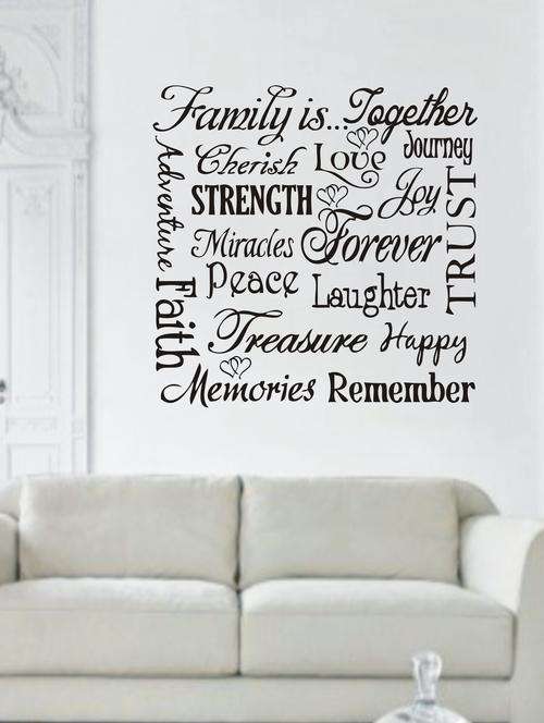 VINYL DECAL - MY FAMILY