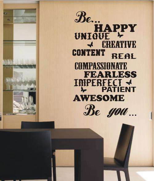 WALL DECAL - BE YOU