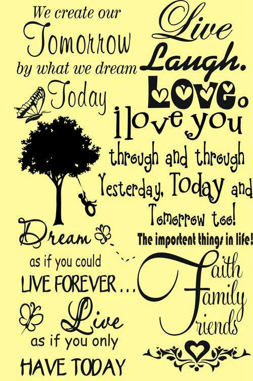 WALL DECAL - MEDLY