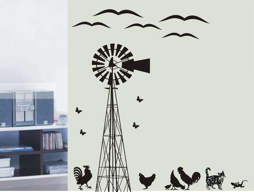 1.3m WINDMILL AND FARMYARD ANIMALS