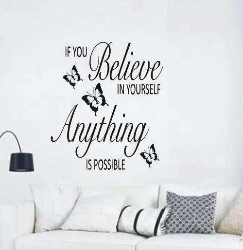 WALL DECAL - BELEIVE
