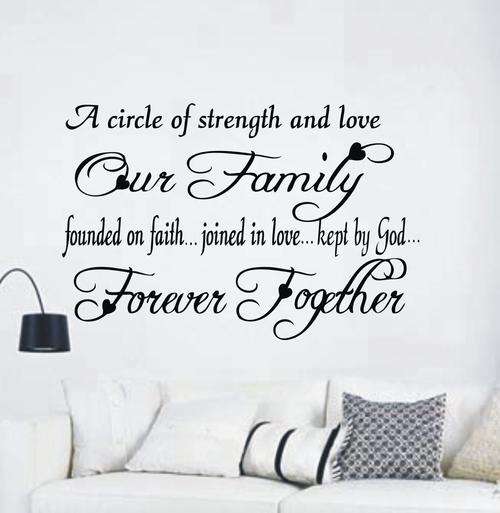 WALL DECAL - CIRCLE- please look at my special shippinfg rates for 3 decals or more