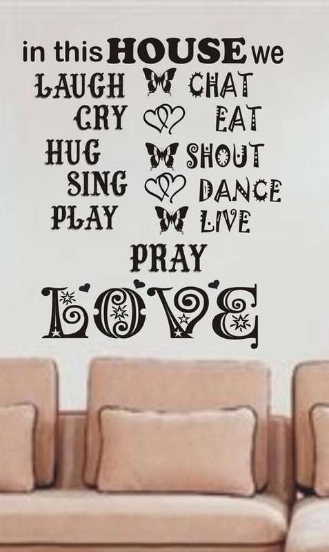 VINYL DECAL - New in this house33
