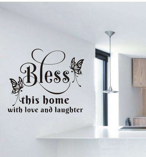 VINYL DECAL - BLESS THIS HOME