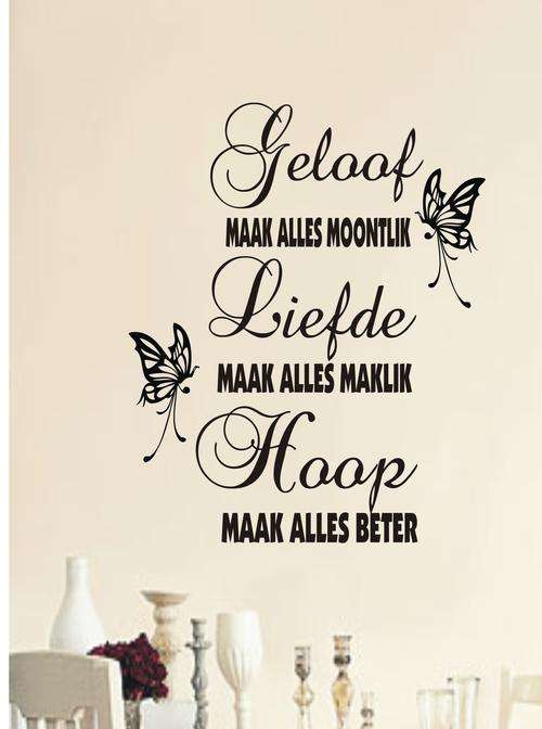 DECAL - GELOOF 1 MATT BLACK ON SPECIAL