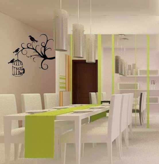 DECAL - bird cage