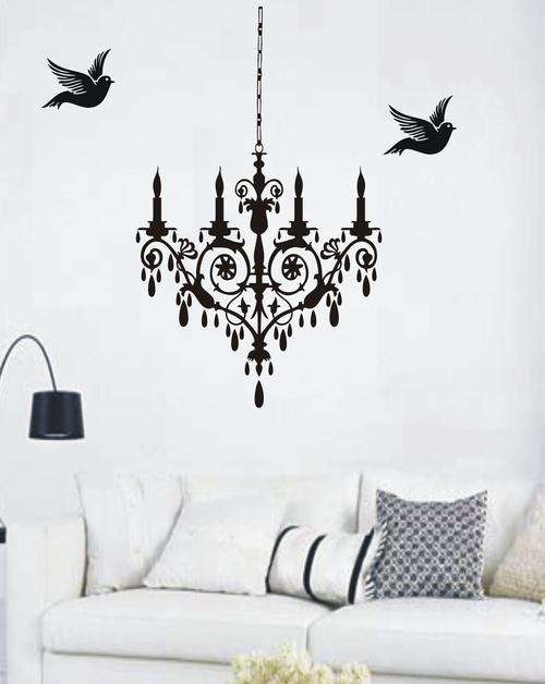 VINYL DECAL - CHANDELIER