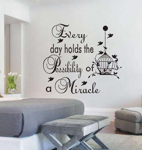 VINYL DECALS - MIRACLE