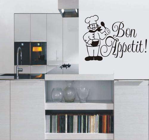 VINYL DECAL - BON APPETIT