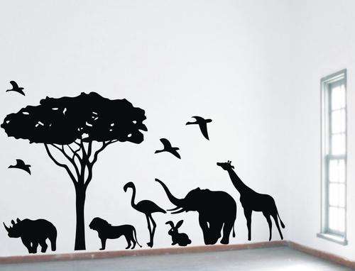WALL DECAL - AFRICAN SAFARI