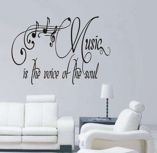 WALL DECAL - music