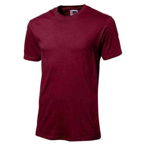 US Basic Super Club 135 T-Shirt - Unisex - MENS - Dark Red (S - 4XL)