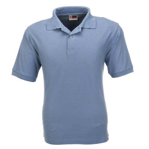 ** ON SALE**  BOSTON POLO GOLF SHIRT - MENS - Ocean Blue (S - 5XL)