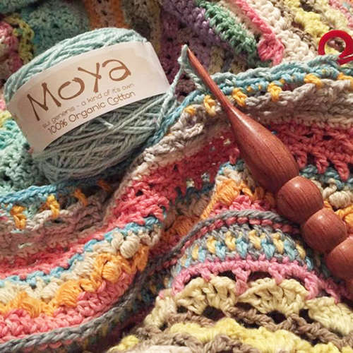 *CLEARANCE SALE* Moya VARIEGATED 100% Cotton Double Knit - JAIPUR