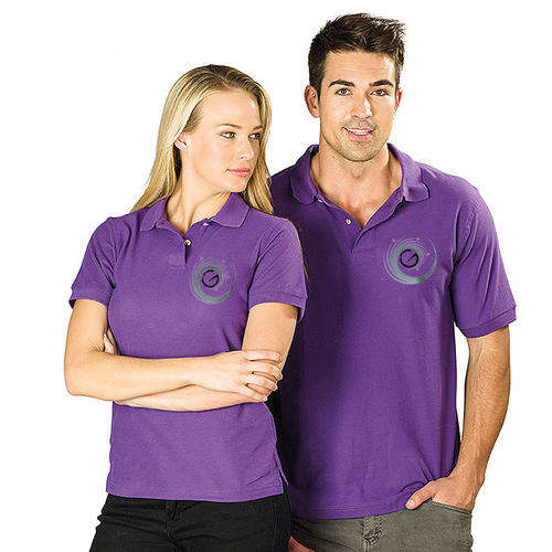 US Basic Boston Golf Shirt - Mens - Purple