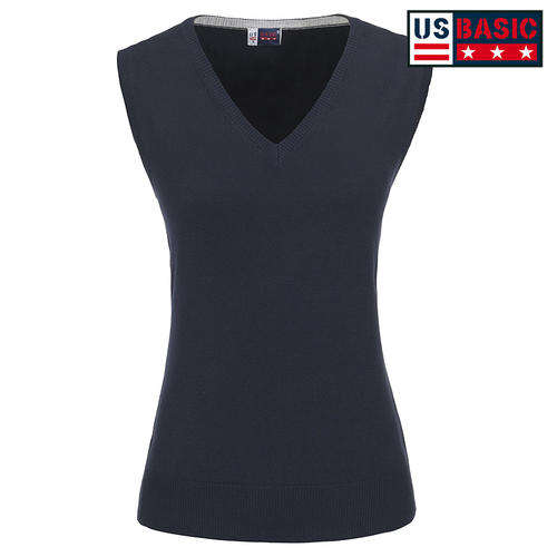 Trenton Ladies V-Neck Sleeveless Sweater