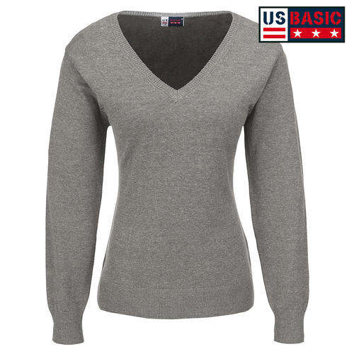 Trenton Ladies V-Neck Long Sleeve Sweater