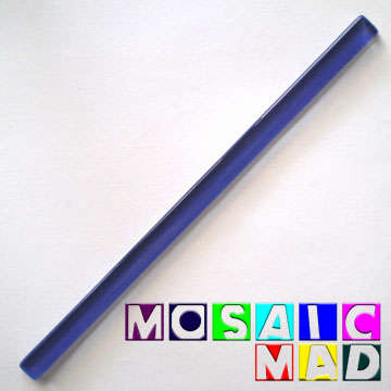 **SPECIAL** MOSAIC Crystal Glass Tile Rod: NAVY 200mm x 10mm