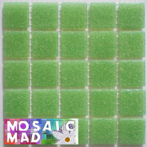 **SPECIAL** Riverglass Mosaic Tiles: SPEARMINT 20mm x 20mm x 4mm