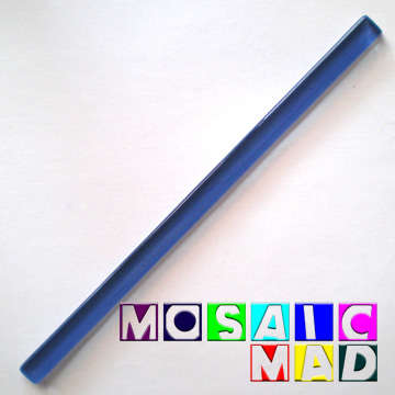 **SPECIAL** MOSAIC Crystal Glass Tile Rod: ROYAL BLUE 200mm x 10mm