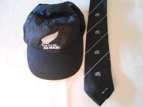 ALL BLACKS TIE AND CAP