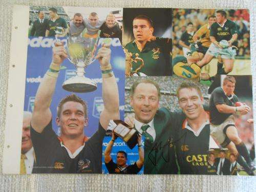 SIGNED COLLAGE OF JOHN SMIT