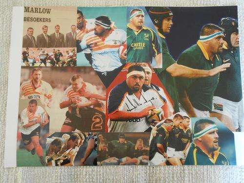 WILLIE MEYER SIGNED COLLAGE