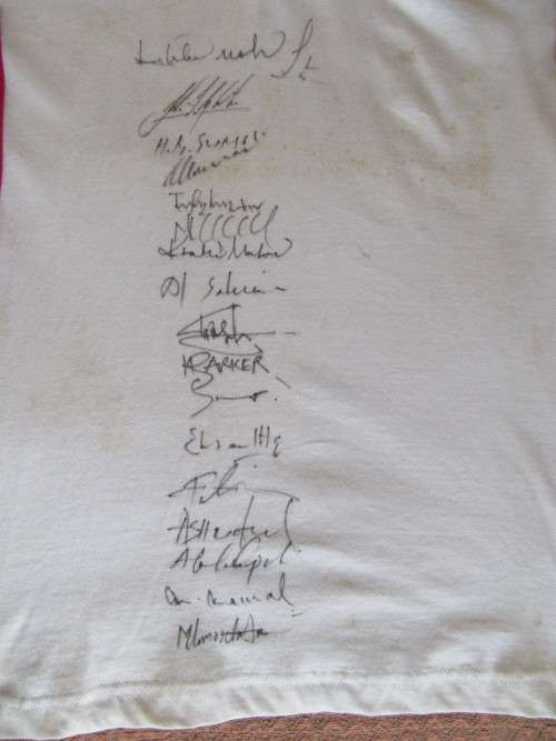 2002/03 BANGLADESH SIGNED CRICKET GOLF SHIRT