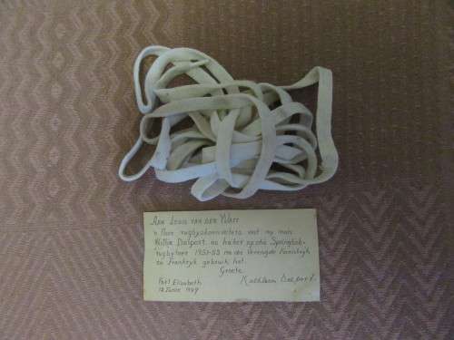 1951/52 SPRINGBOK WILLIE DELPORT`S BOOT LACES