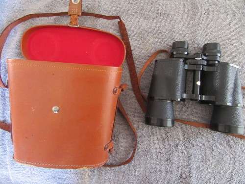 ATLAS BINOCULARS IN LEATHER CASE