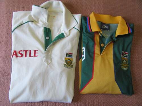 PROTEA`S ODI AND TEST CRICKET SHIRTS