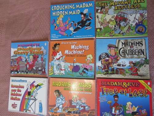 8 MADAM AND EVE BOOKS - ALL FOR ONE BID