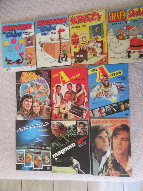 ASSORTMENT OF 10 ANNUALS - ALL FOR ONE BID