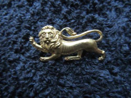 1950 BRITISH LIONS PIN BADGE