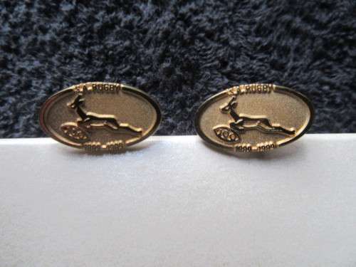 SA RUGBY CUFFLINKS