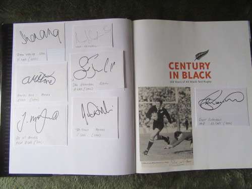 CENTURY IN BLACK WITH SIGNATURES