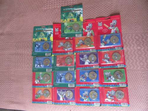 2003 CRICKET WORLD CUP MEDALLION COLLECTION