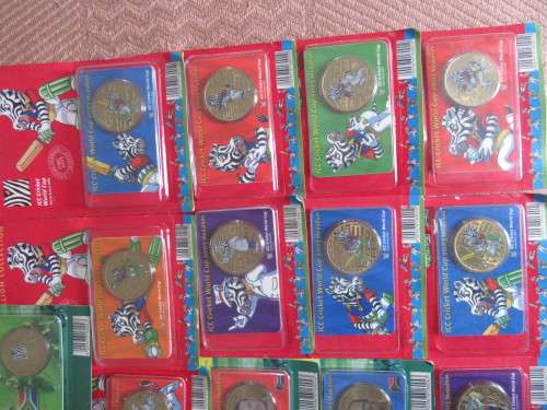 2003 CRICKET WORLD CUP MEDALLION COLLECTION