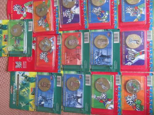 2003 CRICKET WORLD CUP MEDALLION COLLECTION