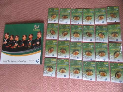 2006 SASOL SPRINGBOK PIN BADGE COLLECTION
