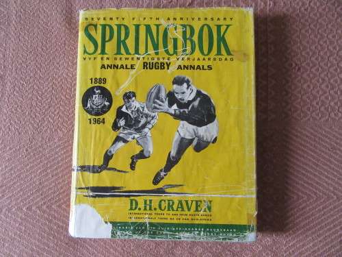 SPRINGBOK ANNALE 1889 - 1964 - SIGNED