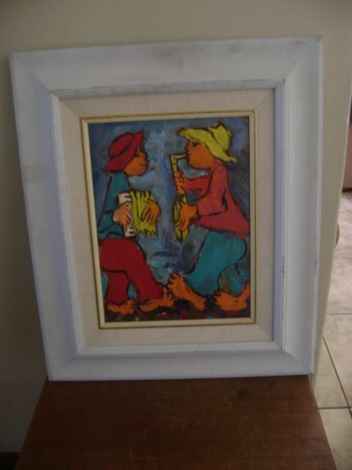 CHRIS BEZUIDENHOUT OIL ON BOARD SEE DESCRIPTION