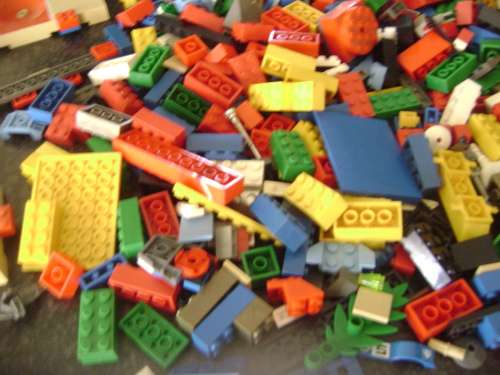 lego pieces and platforms