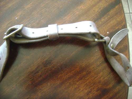 OLD WORLD WAR TWO AMUNITION BELT. - STAMPED 1942