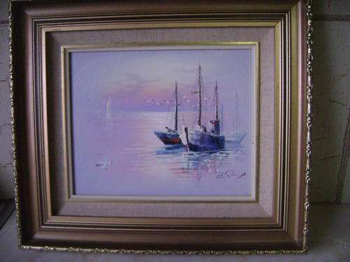 BEAUTIFULL OIL PAINTING IN WOODEN FRAME - EXCELLENT CONDITION