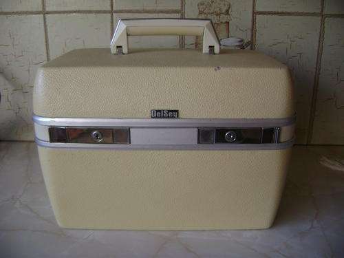 OLD VANITY CASE  - DELSEY - MADE IN FRANCE PARIS